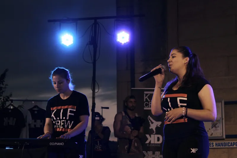 K.I.F Crew — Démonstration en concert